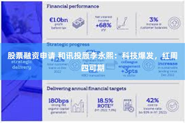 股票融资申请 和讯投顾李永熙：科技爆发，红周四可期