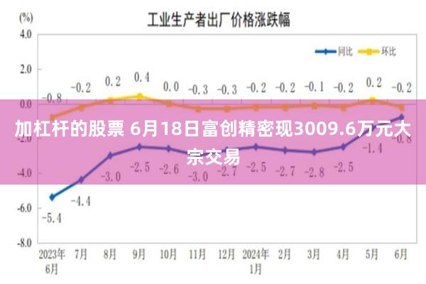 加杠杆的股票 6月18日富创精密现3009.6万元大宗交易