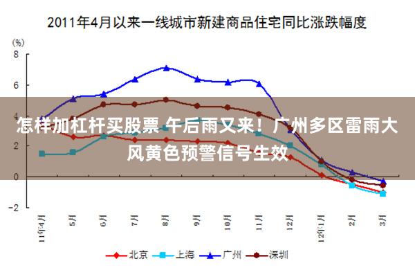 怎样加杠杆买股票 午后雨又来!广州多区雷雨大风黄色预警信号生效