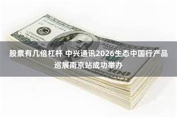 股票有几倍杠杆 中兴通讯2026生态中国行产品巡展南京站成功举办